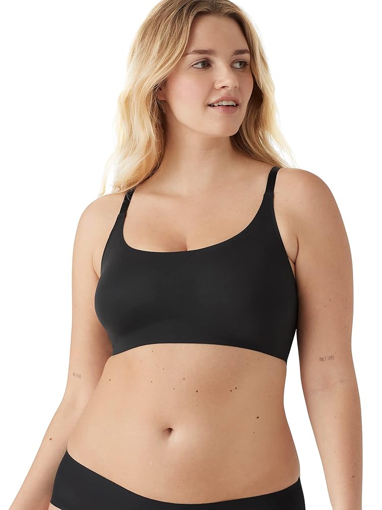 True & Co womens True Body Boost Scoop Neck Adjustable Strap